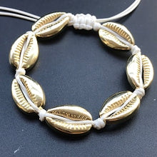 Load image into Gallery viewer, Hot Sale Handmade Natural Seashell Hand Knit Bracelet Shells Bracelets Women Accessories Beaded Strand Bracelet