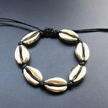 Load image into Gallery viewer, Hot Sale Handmade Natural Seashell Hand Knit Bracelet Shells Bracelets Women Accessories Beaded Strand Bracelet