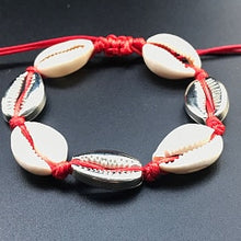 Load image into Gallery viewer, Hot Sale Handmade Natural Seashell Hand Knit Bracelet Shells Bracelets Women Accessories Beaded Strand Bracelet