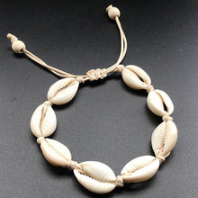 Load image into Gallery viewer, Hot Sale Handmade Natural Seashell Hand Knit Bracelet Shells Bracelets Women Accessories Beaded Strand Bracelet