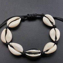 Load image into Gallery viewer, Hot Sale Handmade Natural Seashell Hand Knit Bracelet Shells Bracelets Women Accessories Beaded Strand Bracelet