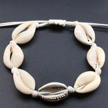 Load image into Gallery viewer, Hot Sale Handmade Natural Seashell Hand Knit Bracelet Shells Bracelets Women Accessories Beaded Strand Bracelet